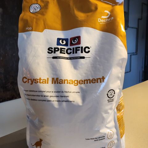 Specific Crystal Management kattefór 7kg