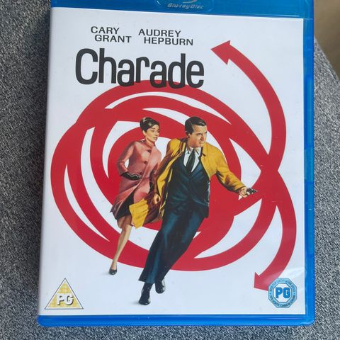 Charade (blu-ray) film klassiker, Cary Grant, Audrey Hepburn