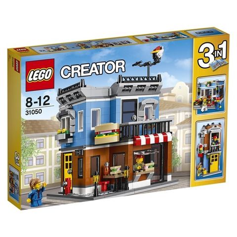 En tom eske LEGO Hjørnekafé 31050 | Creator 3-in-1