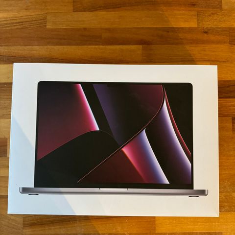 MacBook Pro 16 Space Grey/ M2 Pro / 16 GB / 1 TB / Original emballasje