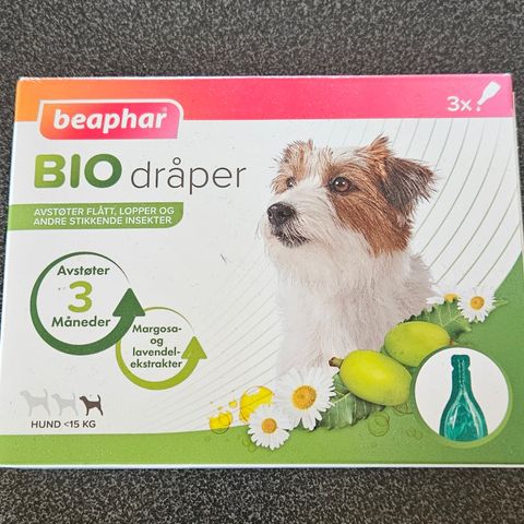 Beaphar BIO dråper for hund under 15kg