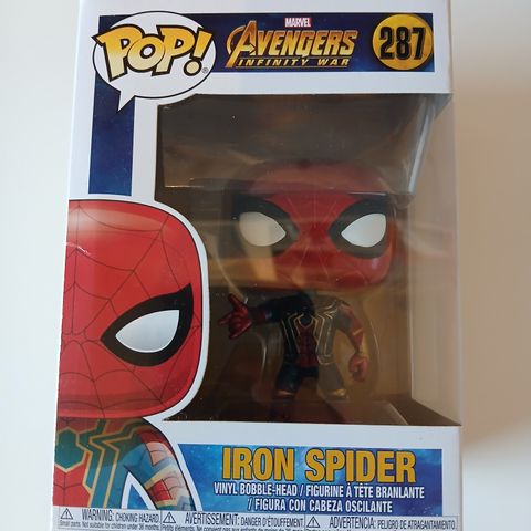 POP - MARVEL - 287 IRON SPIDER - avengers infinity war