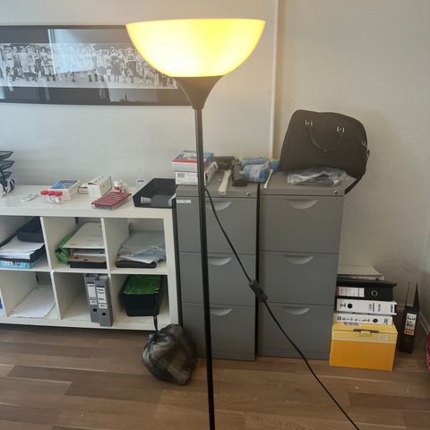 Stålampe fra IKEA