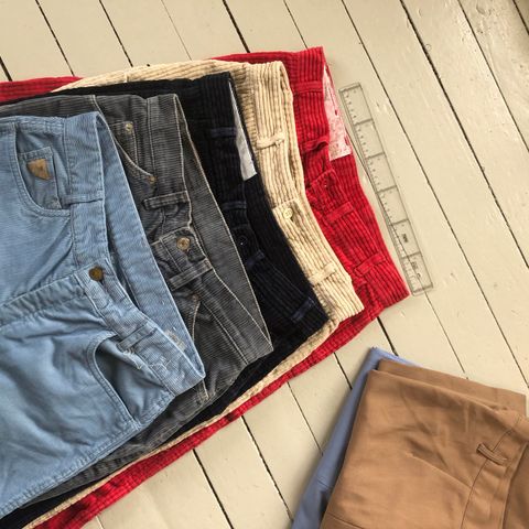 Rydder loft💥💥 12 vintage bukser fra Levis, Lee, Louis, Gilbert, m&m osv