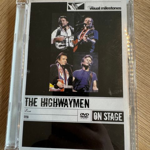 The Highway Men Live Consert/Konsert 1990 DVD Uåpnet