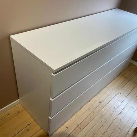 Ikea malm kommode 6 skuffer