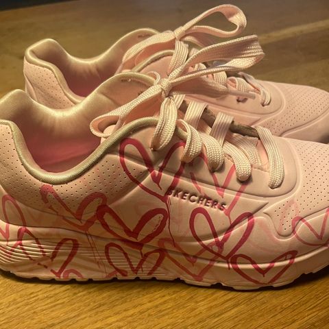 Skechers UNO Lite rosa joggesko