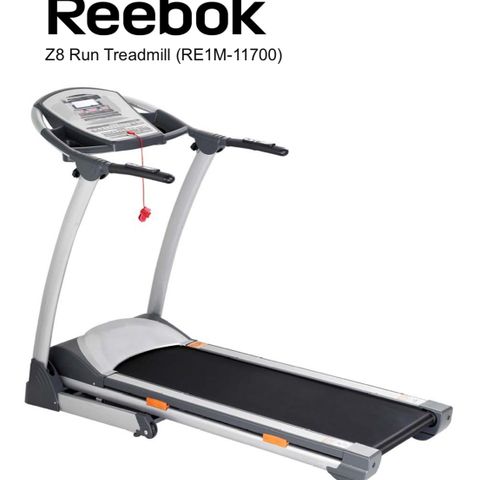 Reebook Run Tredmill (RE1M-11700) - tredemølle