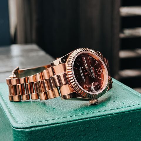 (NY) Seiko Datejust ”CHOCOLATE” MOD