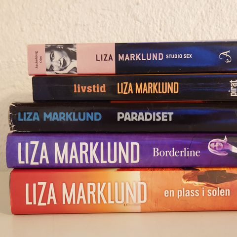 Bøker av Liza Marklund.