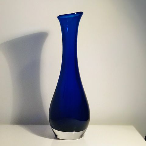 Magnor K699, flott glass vase 1960 tallet