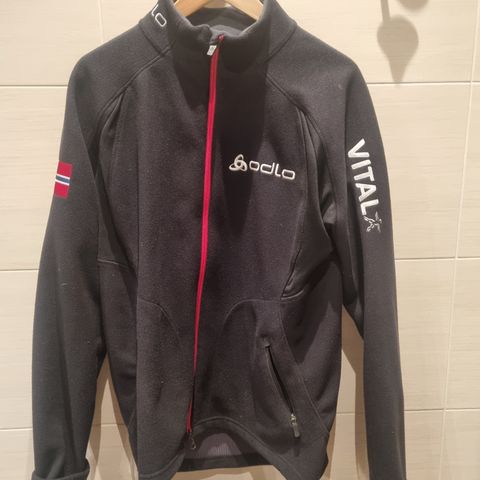 Nesten ubrukt sponsor fleece jakke fra Odlo