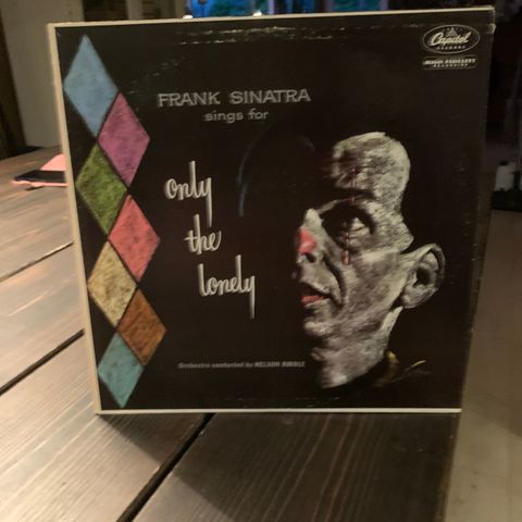 Frank Sinatra plater