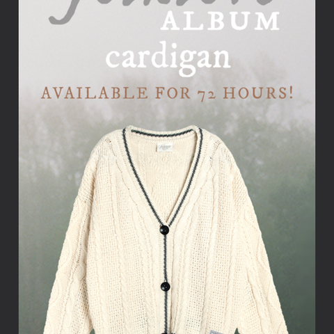 Taylor Swift Folklore cardigan