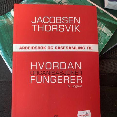 Hvordan organisasjoner fungerer