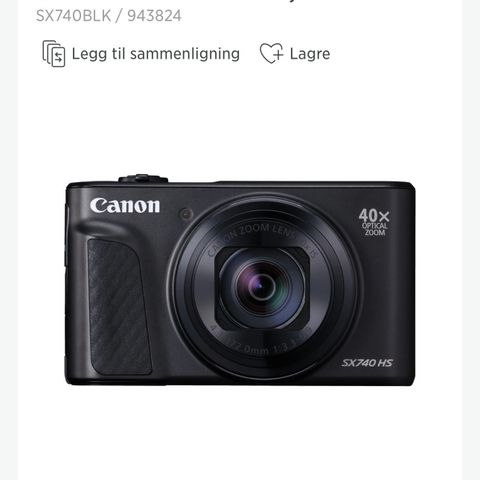 canon powershot sx740