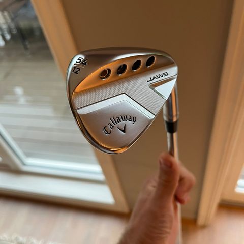 Callaway Jaws Raw Full Face, 54-grader. Lite brukt.