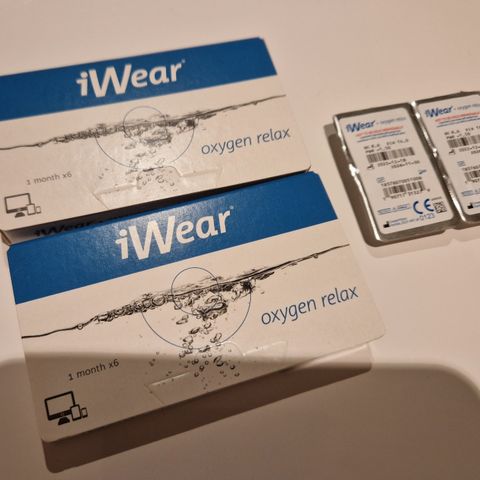 Månedslinser iWear Oxygen Plus 7 par