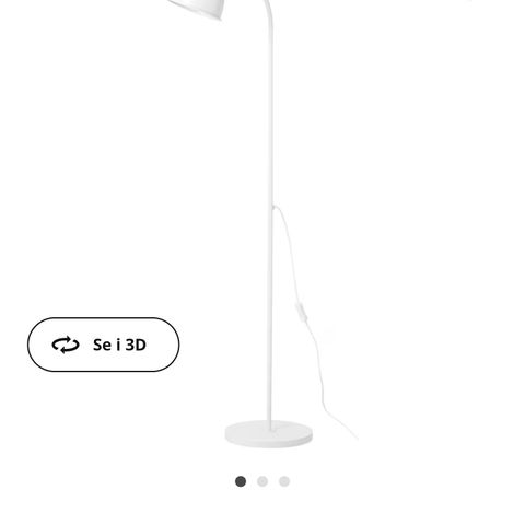 Stålampe fra Ikea