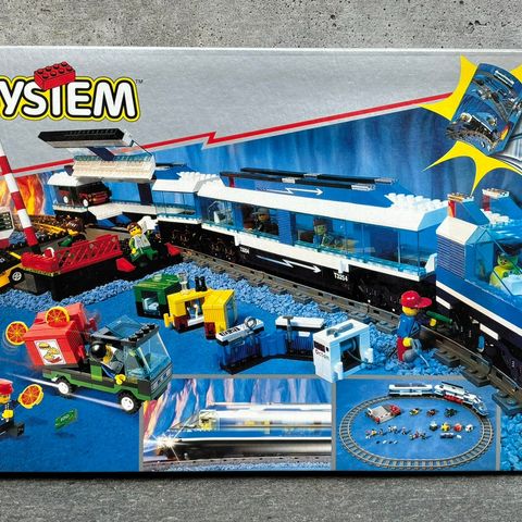 (FORSEGLET) LEGO System Trains Railway Express 4560 Tog Byggesett 7-12