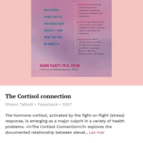 Helse bok: The cortisol connection - Shawn Talbott