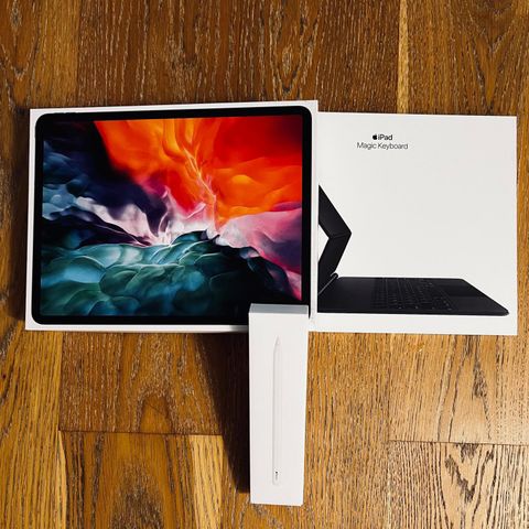 iPad Pro 256 GB WiFi + Cellular (PAKKE) SOM NY