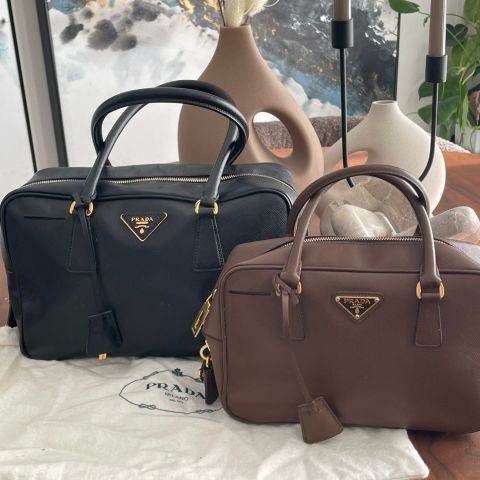 Prada Saffiano - klassisk modell-  i kalveskinn