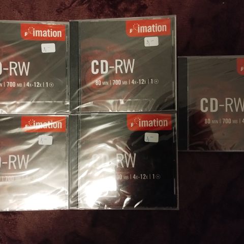 CD-RW uåpnet