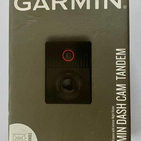 Garmin dash cam tandem med parking cable