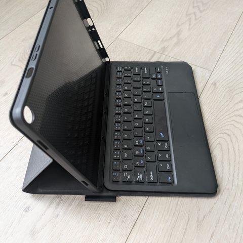 Samsung Galaxy Tab A9+ Dux Ducis Deksel med Bluetooth-tastatur - Svart