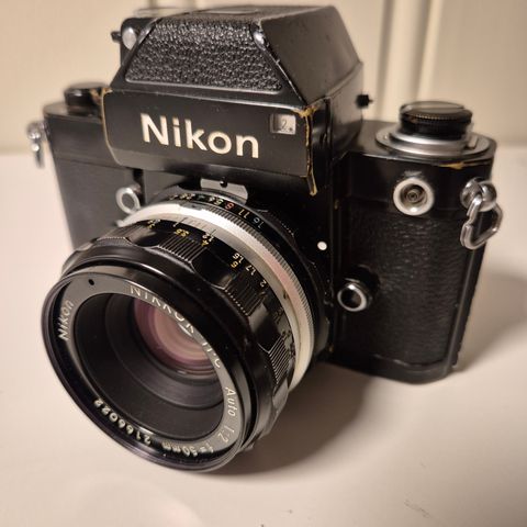 Nikon F2 m. nikkor 50mm 1:2