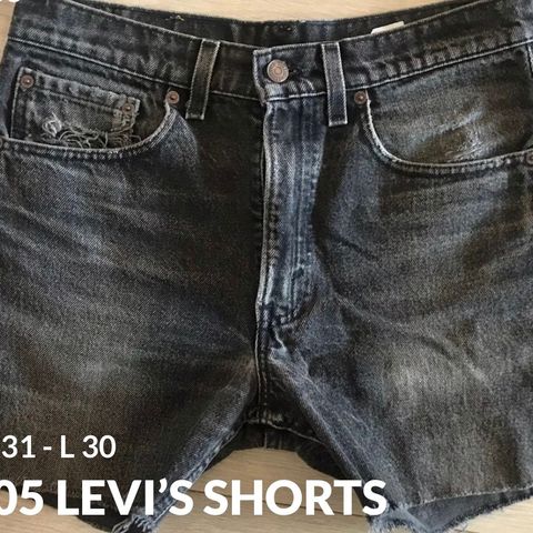 505 Levi´s shorts, W 31 - L 30