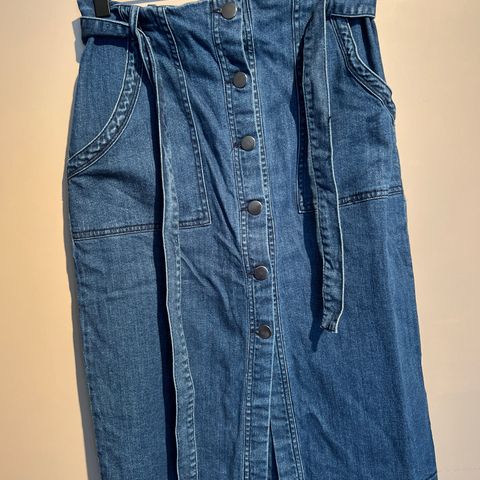 Denim skjørt