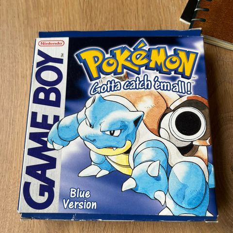 Pokemon Blue (uten spillkassetten)