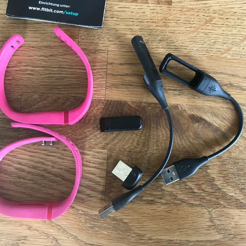 Fitbit flex rosa selges