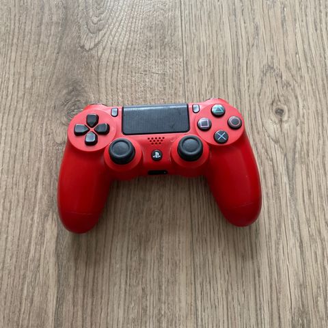 Rød Ps4 kontroller