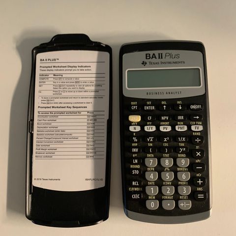 Texas Instruments BA II Plus