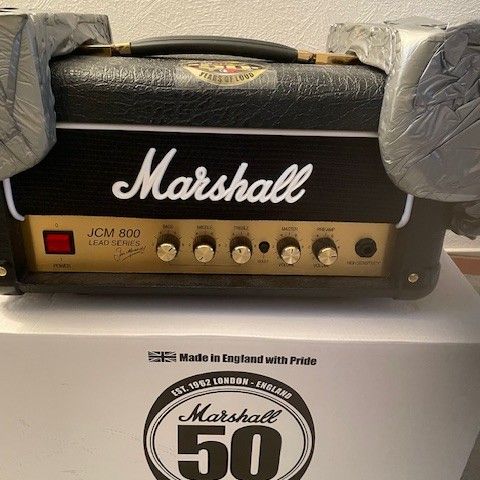 Marshall JCM1H - jubileumsmodell - 50 år - 1 watt