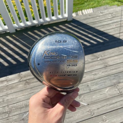 Cobra driver og 3 wood (kan selges hver for seg)