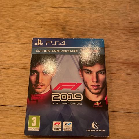 Ps4 spill f1 2019