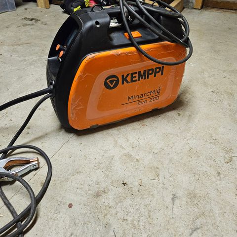 Kemppi minarcmig evo 200 og gass.