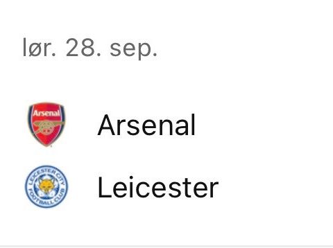 3 Billetter til Arsenal - Leicester 28.9.24 ønskes kjøpt