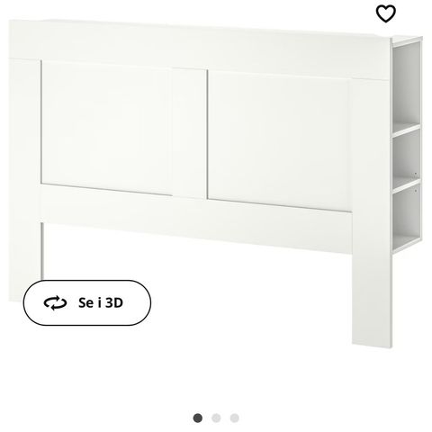 Ikea Brimnes hodegavl 180 cm