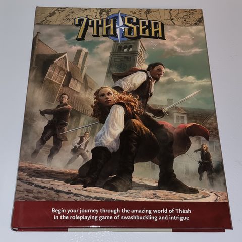 7th Sea 2nd Edition RPG rollespill (Chaosium)