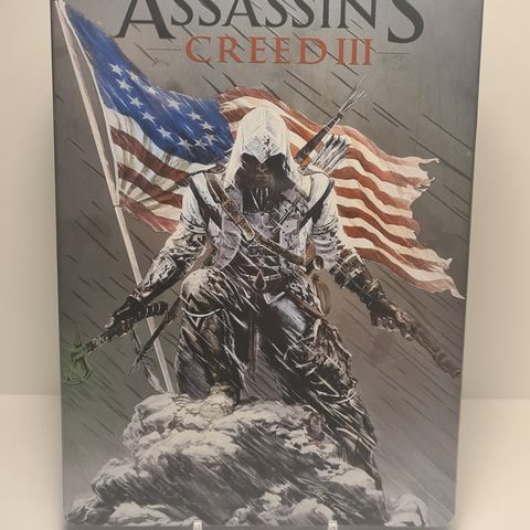 Assassin's Creed 3 Steelbook Edition - Xbox 360 - Komplett med Manual