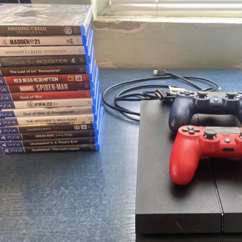 Ps4 500gb 15 games