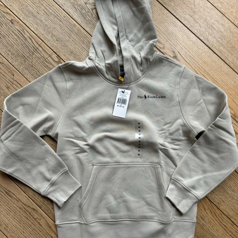 Nypris 1299,- Ubrukt Polo Ralph Lauren Fleece hoodie str M (10- 12 år)