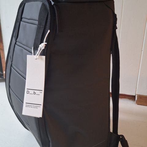 Ny svart Db hugger sekk, 25L