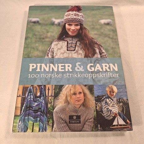 Pinner & garn – 100 norske strikkeoppskrifter – red. Toril Blomquist