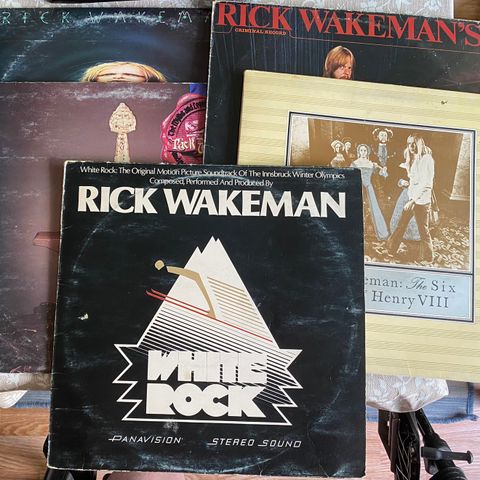 5 x Rick Wakeman LP/Vinyl